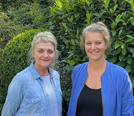 Silke Mohrhoff, Dr. Lena Reichelt; Foto: Kira Keune